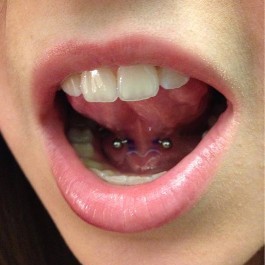 Under Tongue Piercing